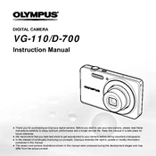 Olympus D-700 manual cover