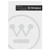 Westinghouse WDV656N3WB Dryer manual cover