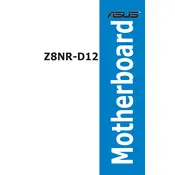 ASUS Z8NR-D12 Motherboard manual cover