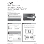 JVC LT-32C365 manual cover