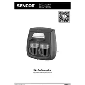 Sencor SCE 2100BK Coffee Maker manual cover