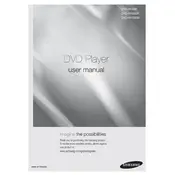 Samsung H1080W DVD Player manual cover