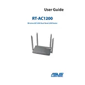 ASUS RT-AC1200 White Housing Router manual cover