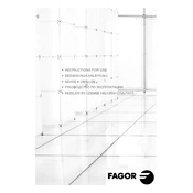 Fagor 1FET-313 Washing Machine manual cover