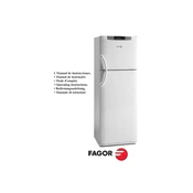 Fagor FD-281NF Refrigerator manual cover