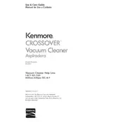 Kenmore DU3017 Vacuum manual cover