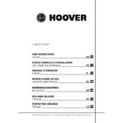 Hoover HOZ7173WI WIFI manual cover