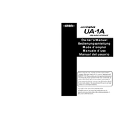 Roland UA-1A manual cover