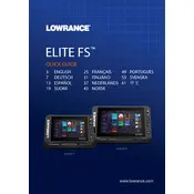 Lowrance Elite FS 7 Chartplotter manual cover