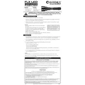 Barska FLX LED 1200 Lumen BA11630 Flashlight manual cover
