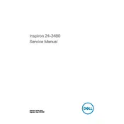 Dell Inspiron 3480 Desktop manual cover