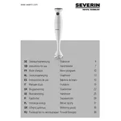 Severin SM 3736 Blender manual cover