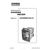 Sealey SUPERMIG180.V3 Welder manual cover