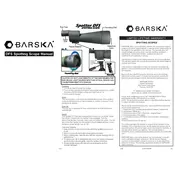 Barska Spotter DFS AD10786 Scope manual cover