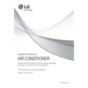 LG LP1411SHR LP1411SHR.ASVAOSU Air Conditioner manual cover