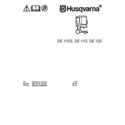 Husqvarna DE 110 Dust Collector manual cover