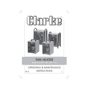 Clarke 6925140 Devil 4035 Fan Heater manual cover