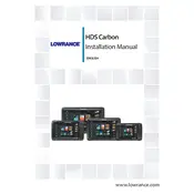 Lowrance HDS Carbon Fish Finder