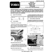 Toro ProLine 42-inch 78420 Mower manual cover