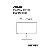 ASUS ROG SWIFT PG27AQ Monitor manual cover