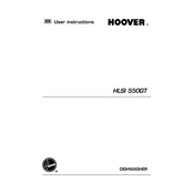 Hoover HLSI 550GT-80 manual cover