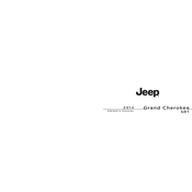 Jeep Grand Cherokee SRT 2014 SUV manual cover