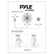 Pyle PLMR6K Speaker manual cover