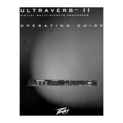 Peavey Ultraverb II Processor manual cover