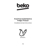 Beko BCFD3V73 manual cover