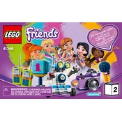 LEGO Friends 41346-2 Construction Set manual cover