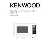 Kenwood K30GSS13 manual cover