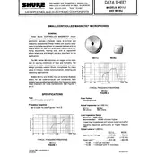 Shure MC11J Microphone manual cover