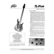 Peavey TL-Five Guitar manual cover