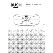 Bush 5481112 CD-78-BTFM Boombox manual cover