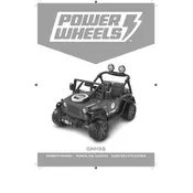 Power Wheels Mattel Jeep Wrangler BBQ Fun GNH86 Toy manual cover