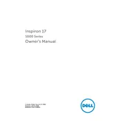 Dell Inspiron 5749 Laptop manual cover