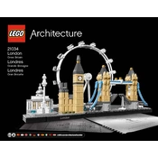 LEGO London 21034 Construction Set manual cover