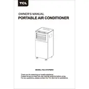 TCL TAC-07CPB/RV Air Conditioner manual cover