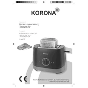 Korona 21402 Toaster manual cover