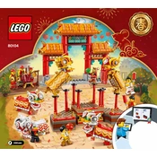 LEGO Chinese Festival 80104 Construction Set manual cover