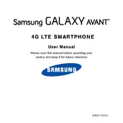 Samsung Galaxy Avant T-Mobile SM-G386TZKATMB Phone