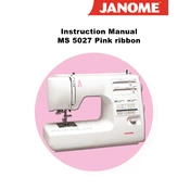 Janome MS5027PR manual cover