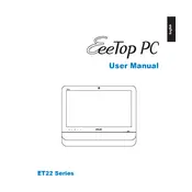 ASUS EeeTop PC ET2203 Computer manual cover