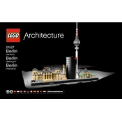 LEGO Berlin 21027 Construction Set manual cover