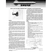 Shure SM83A Microphone manual cover