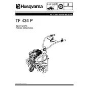 Husqvarna TF 434 P Lawn Mower manual cover