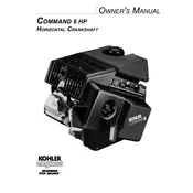 Kohler CH6 Crankshaft manual cover