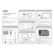 Logik L19DVDB10 manual cover