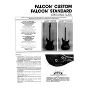 Peavey Falcon Standard Guitar manual cover