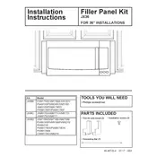 GE JX36 JX36CES Panel Kit manual cover